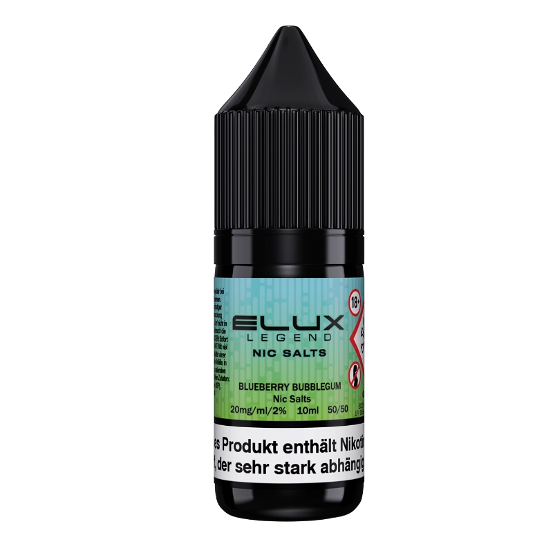 Elux Nic Salts 10ml - Blueberry Bubblegum 20mg