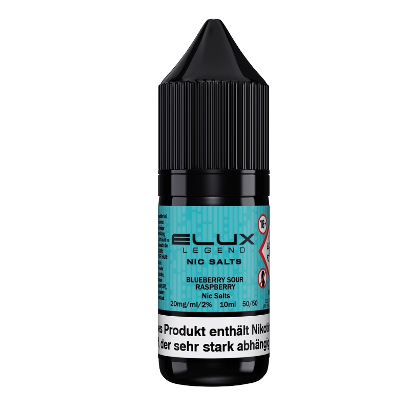 Elux Nic Salts 10ml - Blueberry Sour Raspberry 20mg